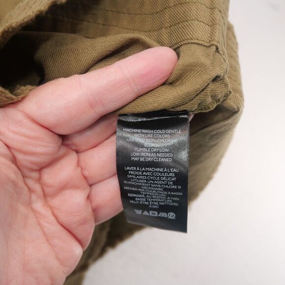 NEW Anthropologie Pilcro Flutter-Sleeve Buttondown Tunic Dress Women's XXS - Picture 8 of 10